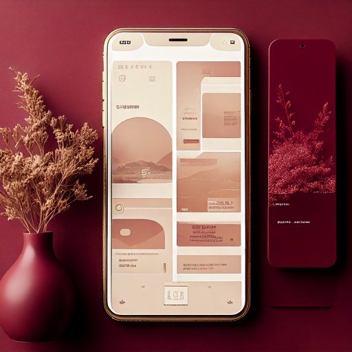 Firefly Mockup chic et minimaliste de feed réseaux sociaux cohérent, couleurs harmonieuses beige et (3)